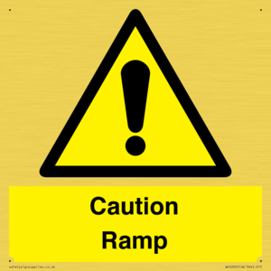 Caution Ramp